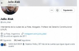 Alak en pleno temporal posteó una reunión de seguridad y lo mataron en los comentarios