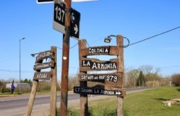 Ya luce mejorado el ingreso a La Armonía con obras, hidráulica e iluminación
