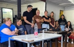 Funcionarios se reunieron con algunos vecinos para analizar la situación de Villa Elvira