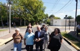 Avanza el Plan 1.000 cuadras en Villa Castells con nuevos trabajos de pavimentación