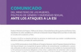Repudio del Gobierno provincial al ataque hacia la ESI