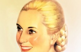 Homenaje a Eva Perón a 107 años de su natalicio en el Ateneo que lleva su nombre