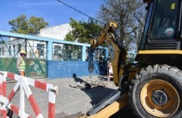 Municipio y Provincia avanzan con el plan de obras en escuelas en 83 instituciones educativas platenses