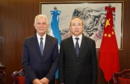 Alak y el embajador chino avanzan en una agenda para potenciar la actividad productiva regional