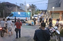 Tolosa: Accidente de un joven de 18 años en moto