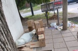 Escuela 23: Un sujeto hizo un campamento hasta que lo retiró la MLP