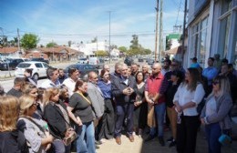 El Intendente inauguró las obras de avenida 44 a la altura de San Carlos