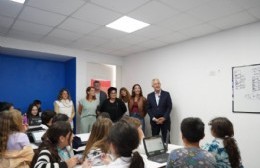 Ignacio Correas: "Se está dando respuesta a una demanda histórica con el nuevo secundario" dijo Paula Lambertini