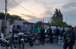 Amplio operativo policial en City Bell