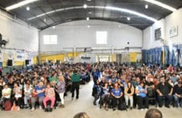 Multitudinario acto de Unidad Popular en Circunvalación