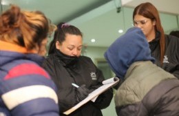 Por el frio: Reforzaron la atención para personas en situación de calle