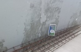 Se llevaban los fierros de una obra cuando fueron detenidos