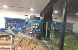 Los Hornos: Tiró abajo un blindex para llevarse una bicicleta