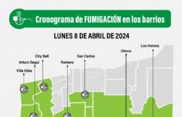 La Municipalidad despliega más trabajos de fumigación y prevención del dengue en los barrios