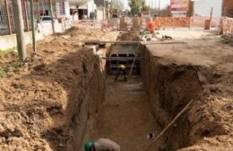 Avanza obra para evitar inundaciones en Villa Alba y Montoro