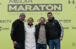Distinguieron una media maratón que se correrá el domingo