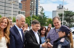 Kicilof le cedió a La Plata 40 patrulleros nuevos