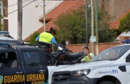 Operativo vehicular en Villa Elvira