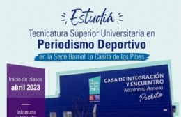 Periodismo Deportivo llega a la Casita de Los Pibes: Aún te podes inscribir