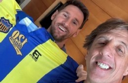 Leonel Messi posó con la camiseta de Everton: El equipo que hace de local en 7 y 630