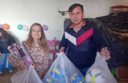 Festejo en Renacer en Villa Elvira