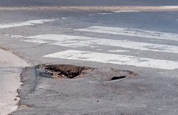 Esto es mucho más que un pequeño pozo: Alerta por el cruce de 7 y 74