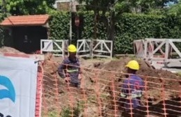 Cortes y más obras por el recambio de cañerías en City Bell