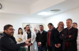 Se inauguró un angiógrafo y se entregaron computadoras y equipamiento tecnológico en el San Martín de 1 y 70