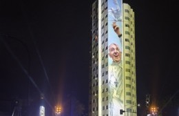 Inauguraron el mural que honra al Papa Francisco en La Plata