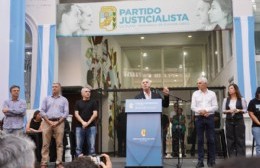 Alak asumió la conducción del PJ con un mensaje que convocó al peronismo para acompañar a Axel