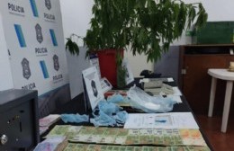 Allanamientos y una detención por drogas en Barrio Jardín