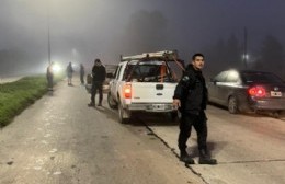 Agentes del Servicio Penitenciario Bonaerense debieron intervenir por un accidente en Ruta 6 en el ingreso a la ciudad