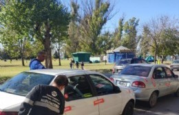 Operativo comunal contra el transporte ilegal