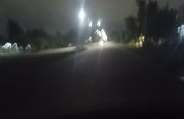 Circunvalación y avenida 13 zona del Aeropuerto a oscuras