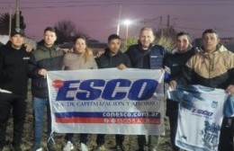 El fútbol de Palihue consiguió el aporte de un sponsor muy importante