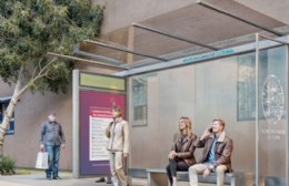 Vuelven los reclamos de vecinos por la colocación de garitas en paradas de colectivos