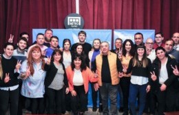 Gastón Castagneto presentó en el Teatro Metro su lista para las PASO