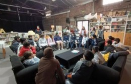 Alumnos de la Escuela 58 visitaron la biblioteca la Chicharra la ex Estación Provincial