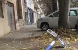 Vandalizaron las señaléticas en varias cuadras de 5 a 7 de 66 a 72