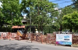 City Bell: Sigue las obras y anuncian más cortes de agua