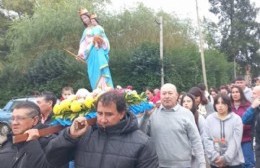 La comunidad de María Auxiliadora hizo su procesión por Villa Montoro