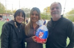 Ganadores del huevo gigante que sorteó Almagro