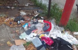 Frentistas de 122 afirman que hasta allí no llega el barrio y la limpieza