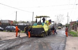 Una obra muy pedida y necesaria: Avanza la finalización de los trabajos en avenida 80 en Altos de San Lorenzo