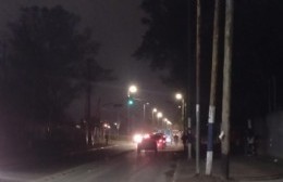 Reclamo por la iluminación en un tramo de Avenida 7