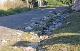 Villa Elvira amaneció replate de basurales producto del paro, el finde largo y malos vecinos