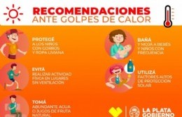 Se mantiene el alerta 'Amarillo' por altas temperaturas y reiteran medidas para prevenir golpes de calor