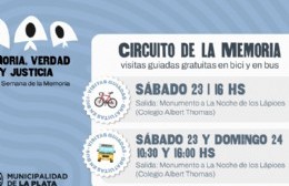 La Municipalidad propone recorridos guiados denominados "Circuitos de la Memoria"