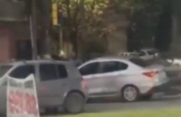 Susto tras un accidente en 7 y 74 con un auto que llevaba a una parturienta