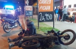 El accidente de moto de todos los días